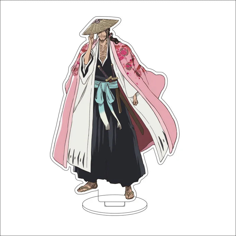 Anime BLEACH Acrylic Stand Ornaments Ogawa Michiru Kurosaki Isshin Kurosaki Yuzu Figure Stand Gifts
