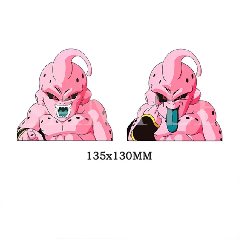 DRAGON BALL NARUTO Anime 3D Lenticular Sticker Goku, Vegeta Waterproof Decals for Car Refrigerator Skateboard Etc.kid's Gifts