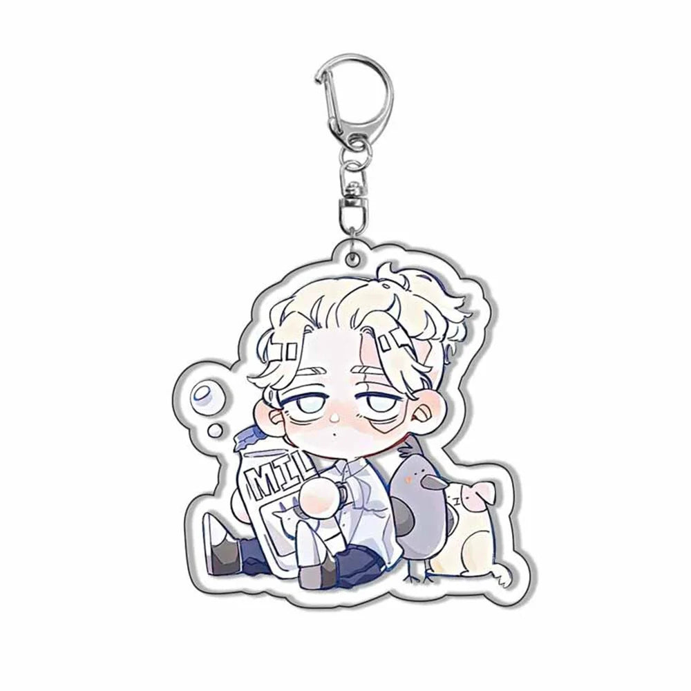 6CM hot  Anime Tokyo Revengers Acrylic Keychain Model Cosplay Characters Ornament Accessories Goods Collection Gifts