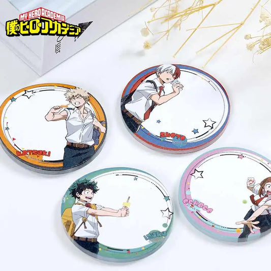 My Hero Academia Unisex Midoriya Izuku Bakugou Katsuki Todoroki Shoto Official Authorization of China Message Post Sticky Note
