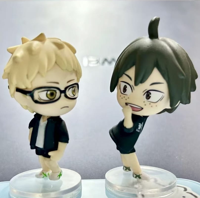 In-Stock Japanese Version Of Volleyball Boys Greeting With A Turn Hinata And Kageyama Looking Back Displaying Team