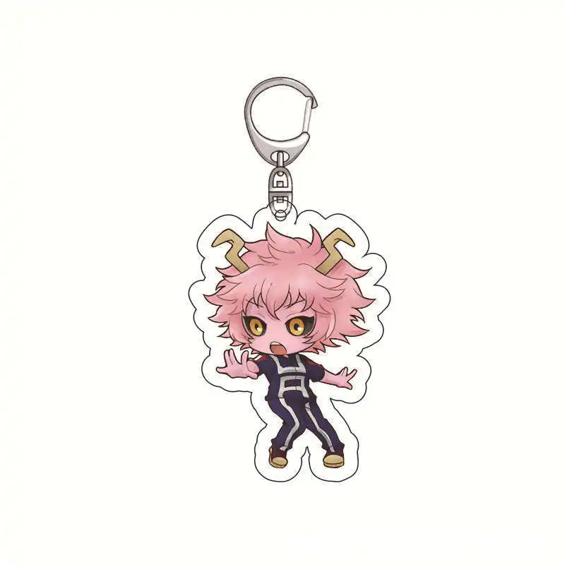 My Hero Academia Acrylic Keychain Izuku Midoriya Shoto Todoroki Anime Keychain Creative School Keychain Anime Accessories Cute
