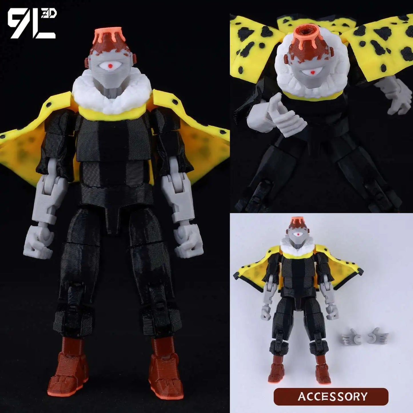 9L3D T13 Jujutsu Kaisen Itadori Figure LUCKY13 Training Ver. JJK Titan13 Multi-Jointed Movable Dummy13 Stress Relief Toys Gifts