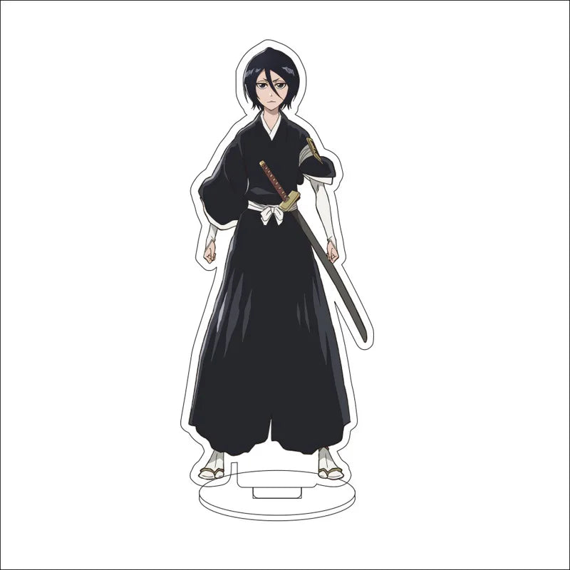 Anime BLEACH Acrylic Stand Ornaments Ogawa Michiru Kurosaki Isshin Kurosaki Yuzu Figure Stand Gifts