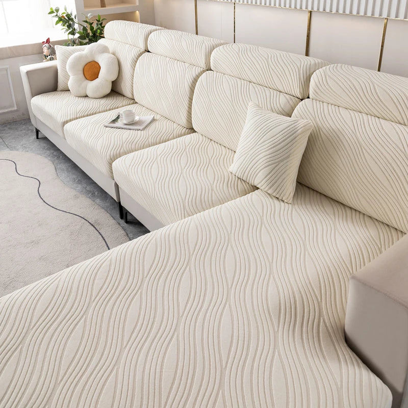 new string plush Sofa Cover Elastic Sofa Cushion Cover for Living Room Furniture Protector For Pets Removable Sofa Seat Cover