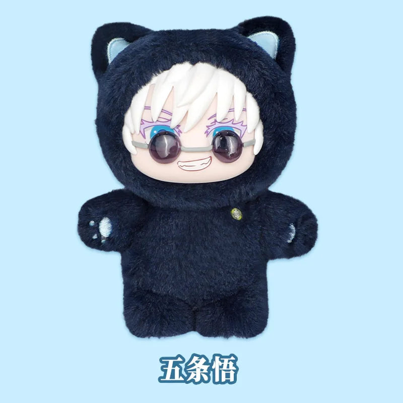 Authentic In Stock EAKI Jujutsu Kaisen 2 Cat Ear Plushie Series Blind Box Mystery Box Anime Figure Decoration Collect Full Set