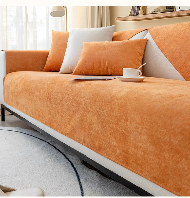 1PC Non-slip Waterproof Sofa Seat Cover Living Room Anti-Cat Scratch Sofa Slipcover L Couch Mat Towel 쇼파커버 Fundas Para Sillones