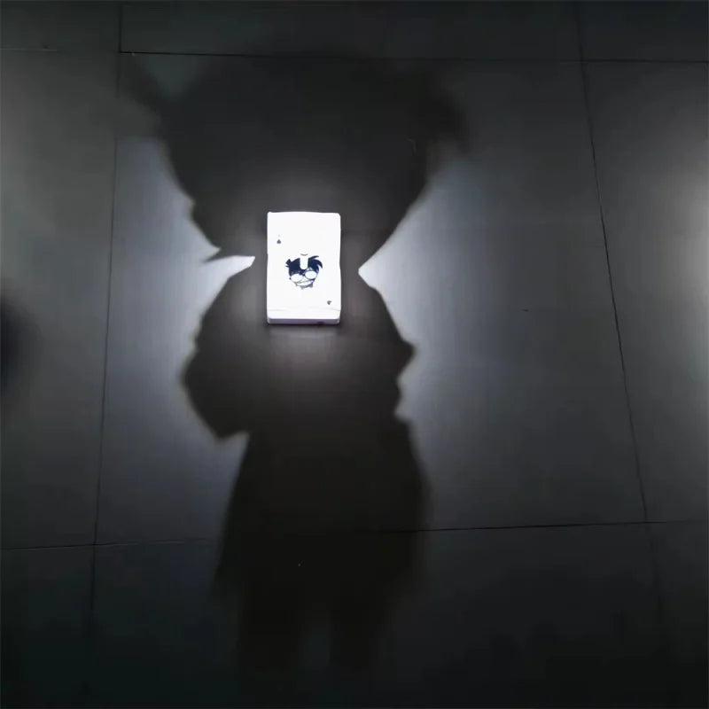 Anime Kaito Conan Goku Shadow Light Projector Lamp Creative Atmosphere Night Light Surprise Gift Friends Besties Decoration Toys