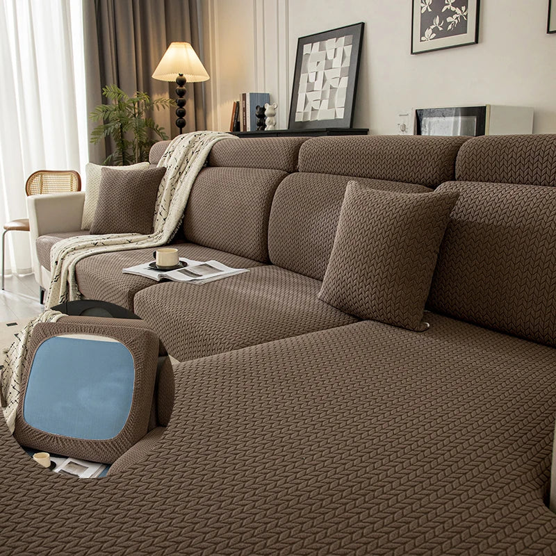 new string plush Sofa Cover Elastic Sofa Cushion Cover for Living Room Furniture Protector For Pets Removable Sofa Seat Cover