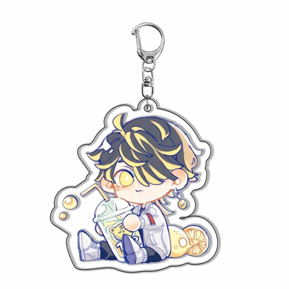 6CM hot  Anime Tokyo Revengers Acrylic Keychain Model Cosplay Characters Ornament Accessories Goods Collection Gifts