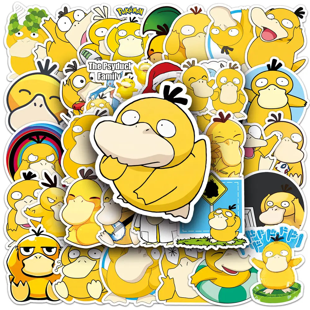 Pokemon Pikachu Waterproof Sticker Pack – Laptop & Phone Decals
