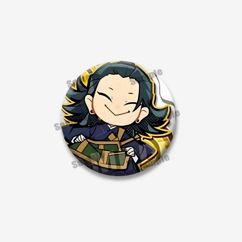 Creativity Cartoon Figure Suguru Geto Badges Funny Anime Icon Brooch Enamel Pin Backpack Clothing Jewelry Accessories Toys Gifts