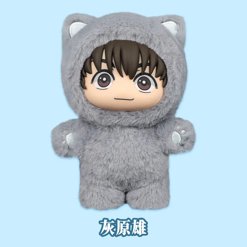 Authentic In Stock EAKI Jujutsu Kaisen 2 Cat Ear Plushie Series Blind Box Mystery Box Anime Figure Decoration Collect Full Set