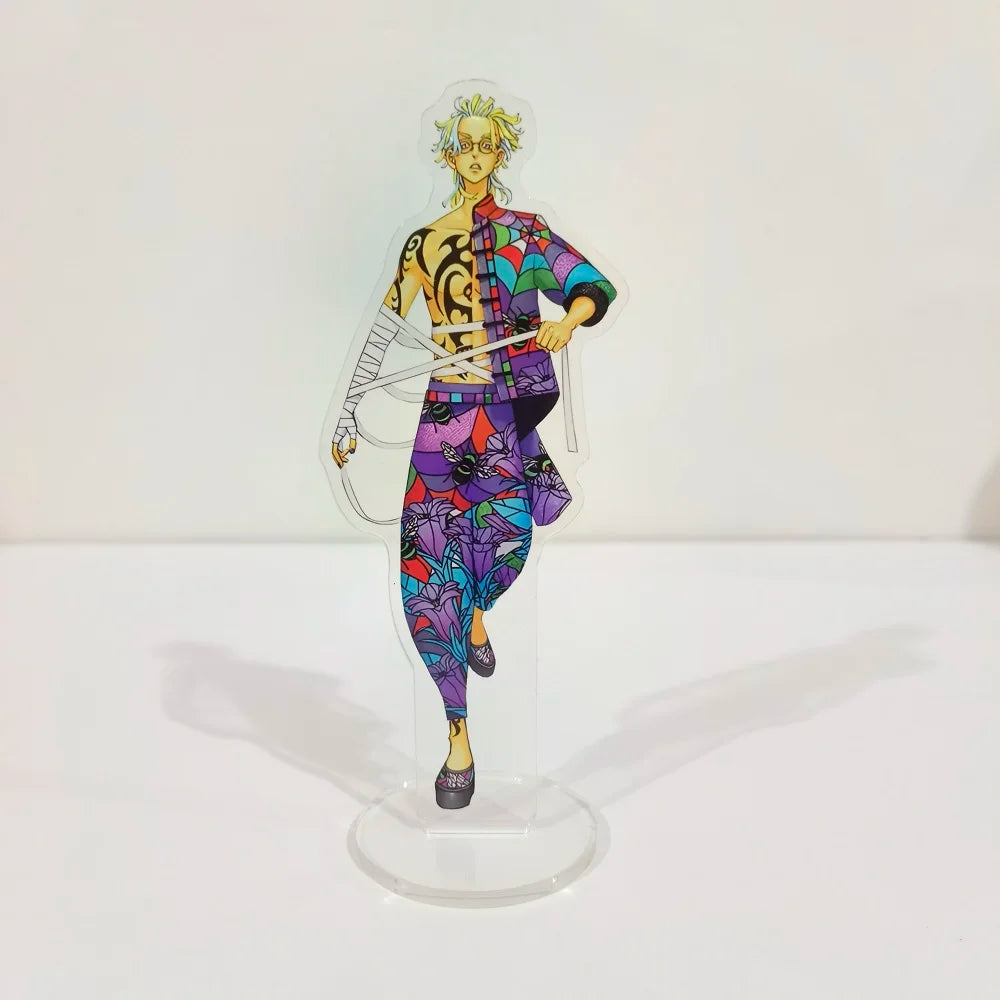 Anime Tokyo Revengers Figure Cosplay Acrylic Stand Ran Rindo Haitani Original Doujin Model Plate Keychain Neuvillette Bts Rings
