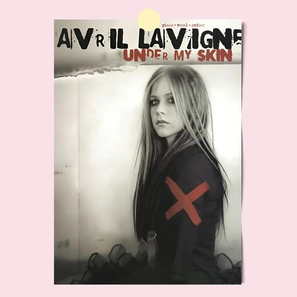 Poster HD Anime Hot Theme Singer/OST/Movie-Waterproof Self-Stick Home Decor Star Singer Avril Lavigne