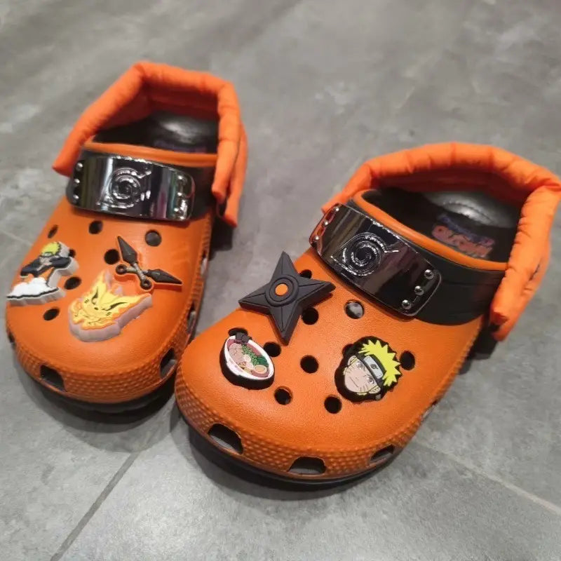 Naruto Sasuke Beach Sandals – Non-Slip Summer Slippers