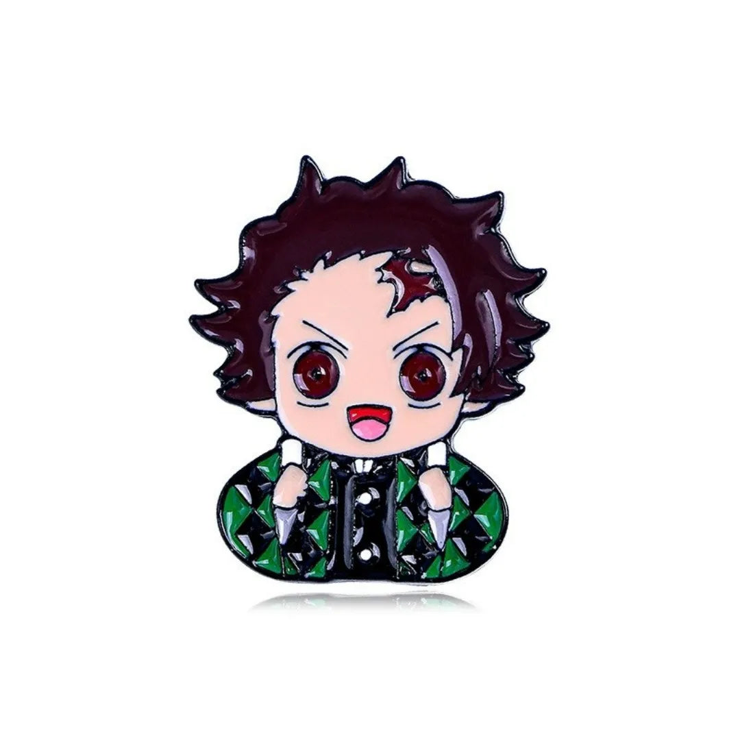 Anime Enamel Brooch Figure Trendy Cosplay Badge Cartoon Accessories Backpack Collar Pins Children Jewelry Custom Gifts Wholesale