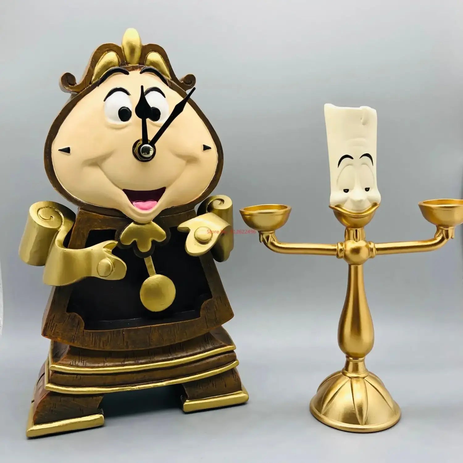 Beauty and the Beast Cogsworth Clock Figure – Anime Decor