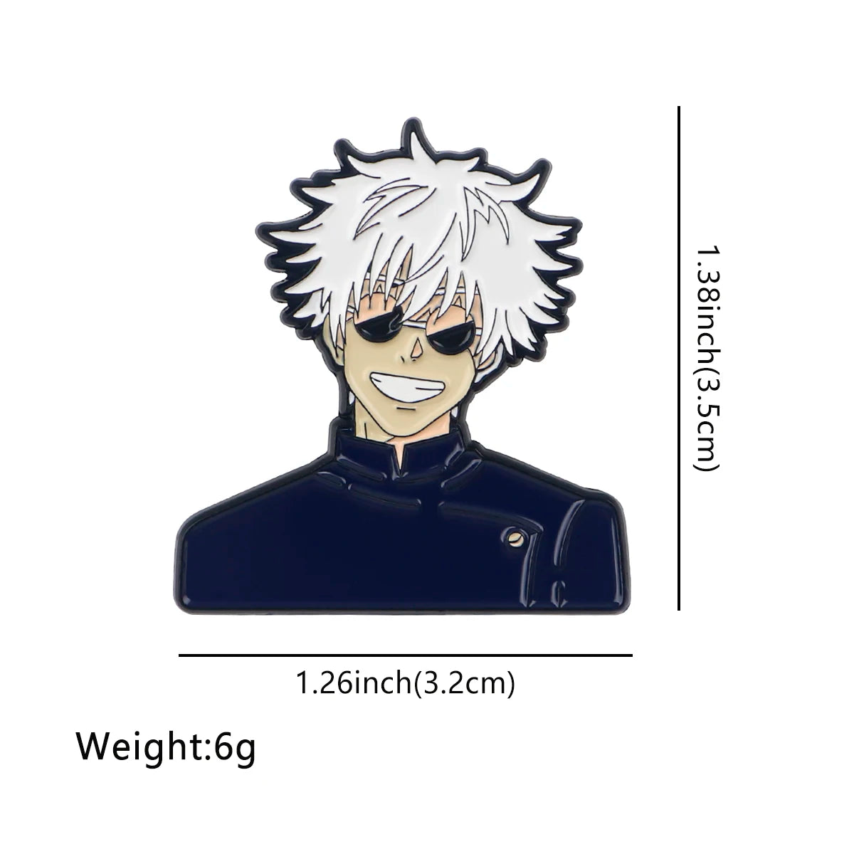 Popular Anime Cool Enamel Pin Cartoon Brooch Clothes Backpack Lapel Badges For Friends Fashion Jewelry COSPLAY Accessories Gifts