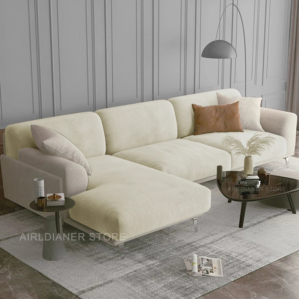 Luxury Soft Velvet Sofa Seat Cover Solid Elastic Sofa Cushion Covers Separate Furniture Protector Sofa Cover Living Room Pets