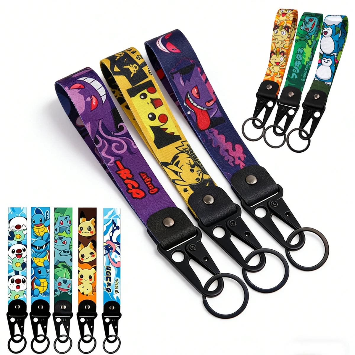 Cartoon Anime Monster Original Keychains Keyring Cool Keychains for Men Keychain for Car Keys Accessories Women Jewelry Gifts