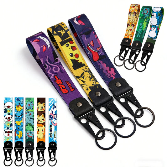 Cartoon Anime Monster Original Keychains Keyring Cool Keychains for Men Keychain for Car Keys Accessories Women Jewelry Gifts