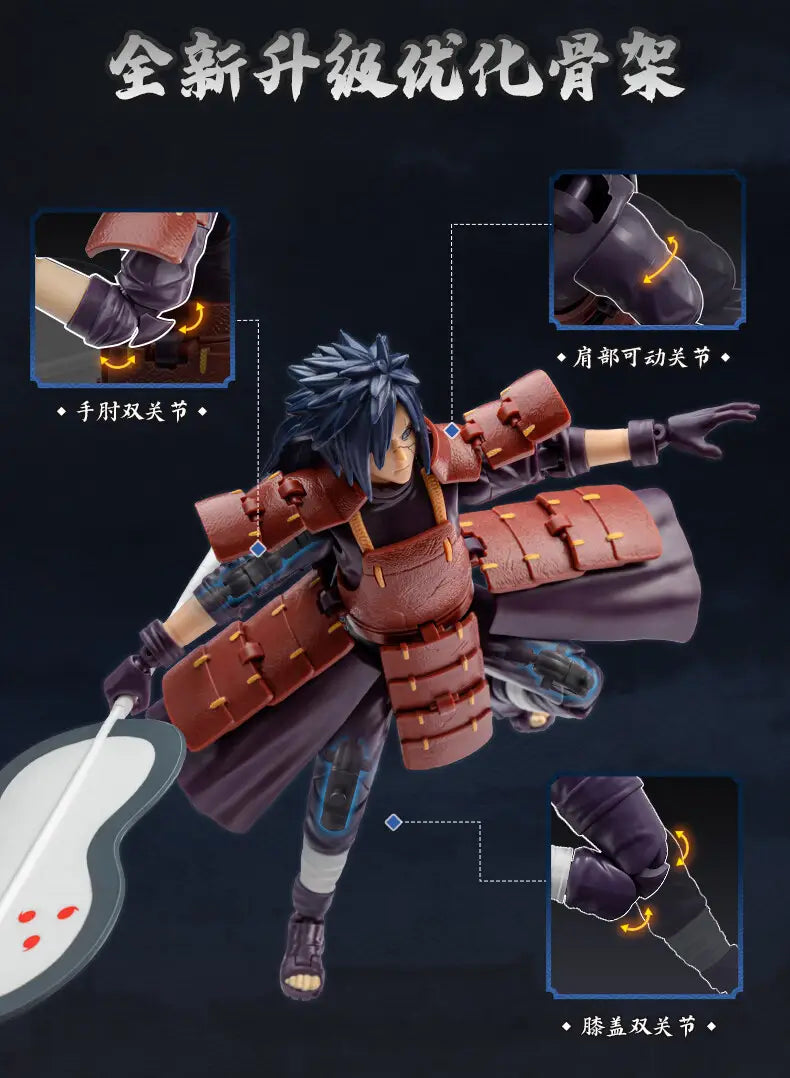 Naruto Uchiha Madara Figure – Assembled PVC Model