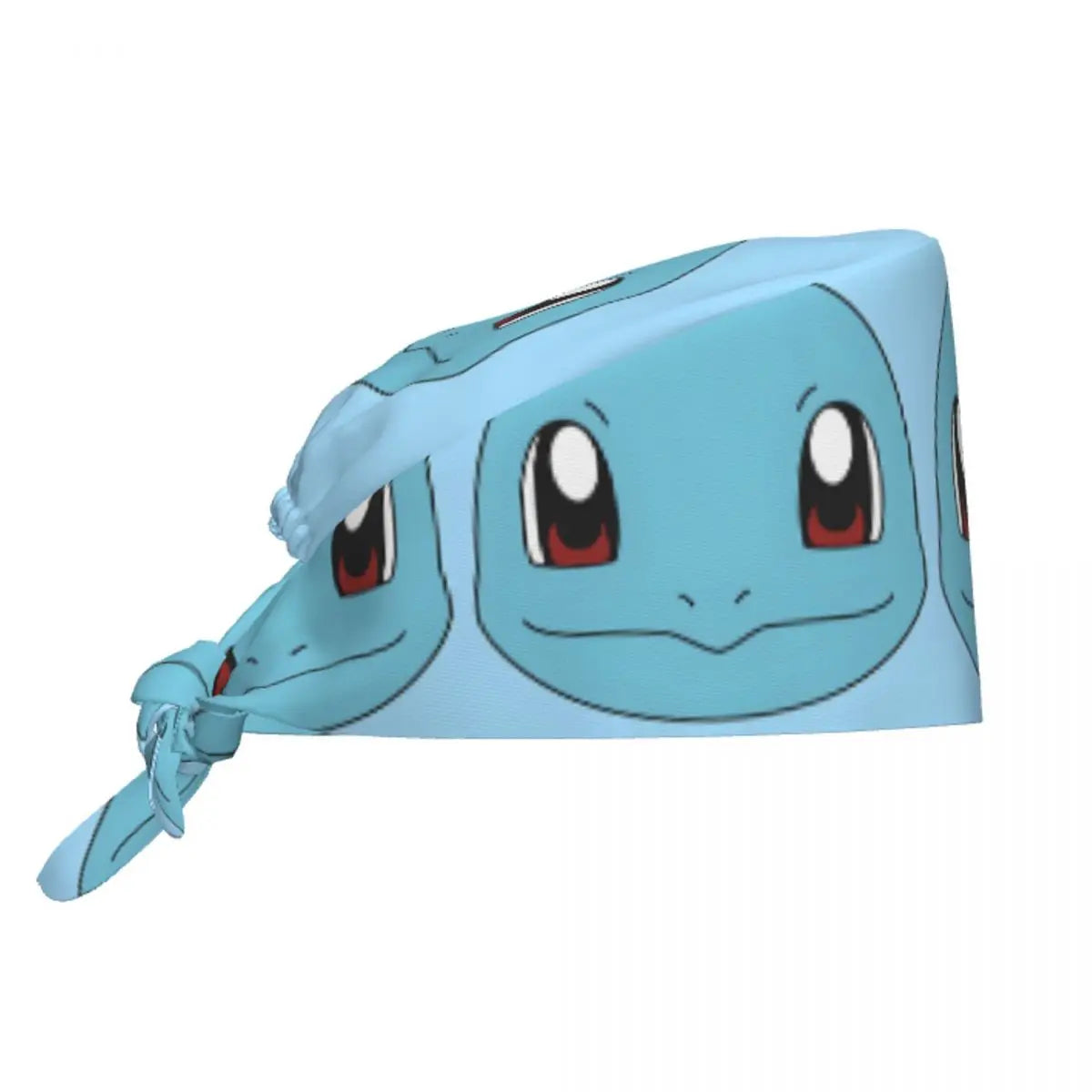 Custom Squirtles Anime Breathable Scrub Hat Surgical Scrub Caps Unisex Nurse Medical Cap Work Scrubs Hat for Medical Surgical