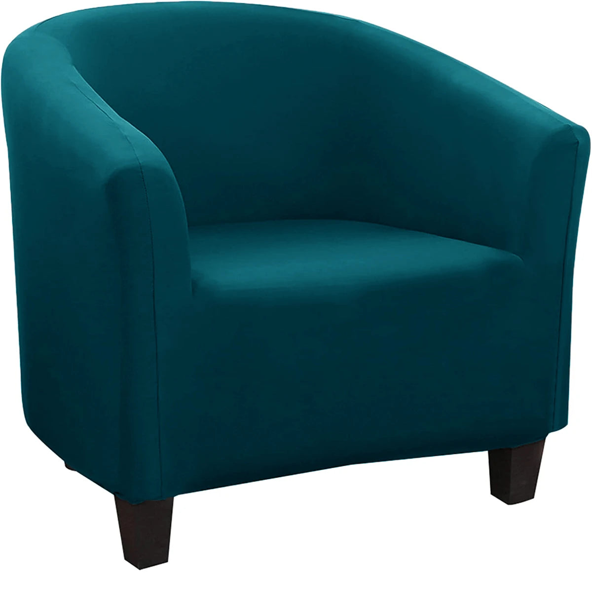Stretch Club Chair Slipcover Spandex Barrel Chair Covers Printed Tub Living Room Armchair Covers Furniture Protector Sofa Cover