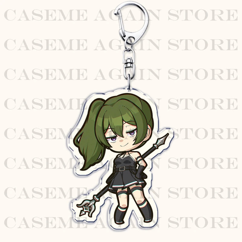 Popular Anime Frieren Beyond Journeys End Keychains for Accessories Bag Himmel Heiter Girl Keyrings Jewelry Fans Friends Gifts