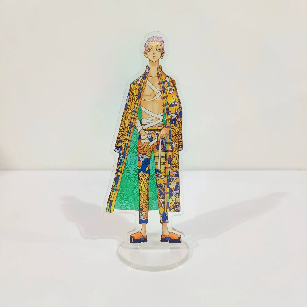 Anime Tokyo Revengers Figure Cosplay Acrylic Stand Ran Rindo Haitani Original Doujin Model Plate Keychain Neuvillette Bts Rings