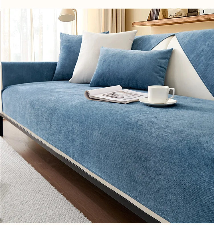 1PC Non-slip Waterproof Sofa Seat Cover Living Room Anti-Cat Scratch Sofa Slipcover L Couch Mat Towel 쇼파커버 Fundas Para Sillones
