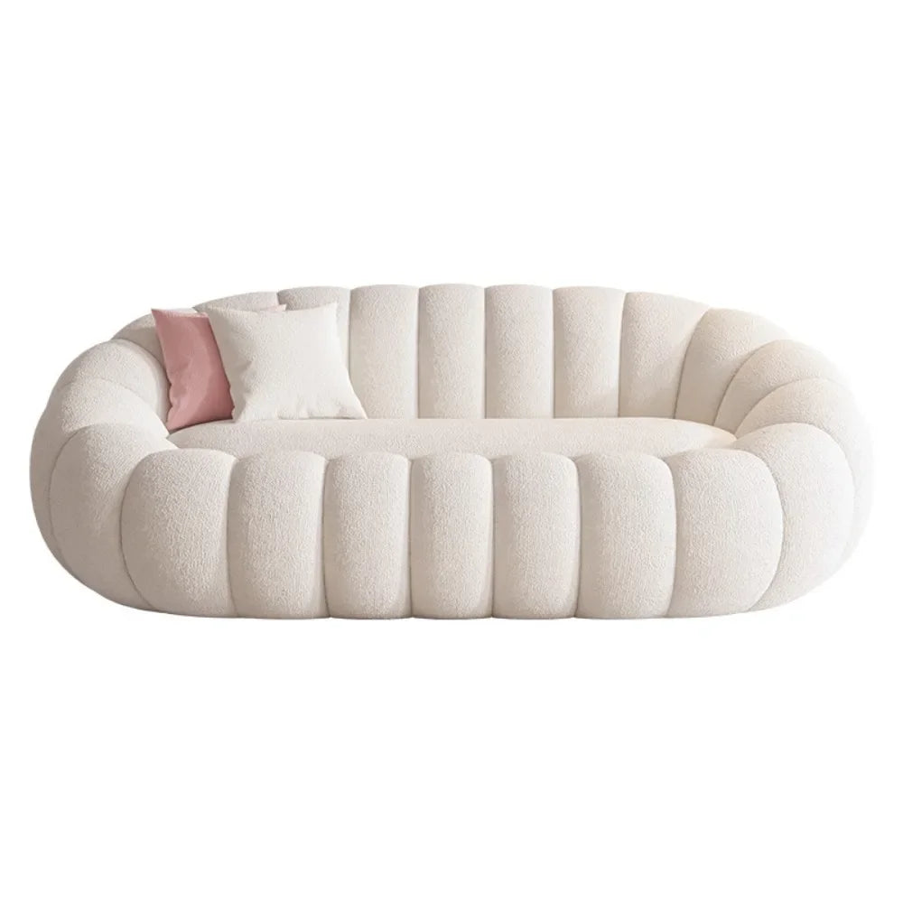 Cloud Sofa Plush Pumpkin Sofa Combination Soft Comfortable Modern Living Room Sofa Suite Apartment Home Furniture Accessories