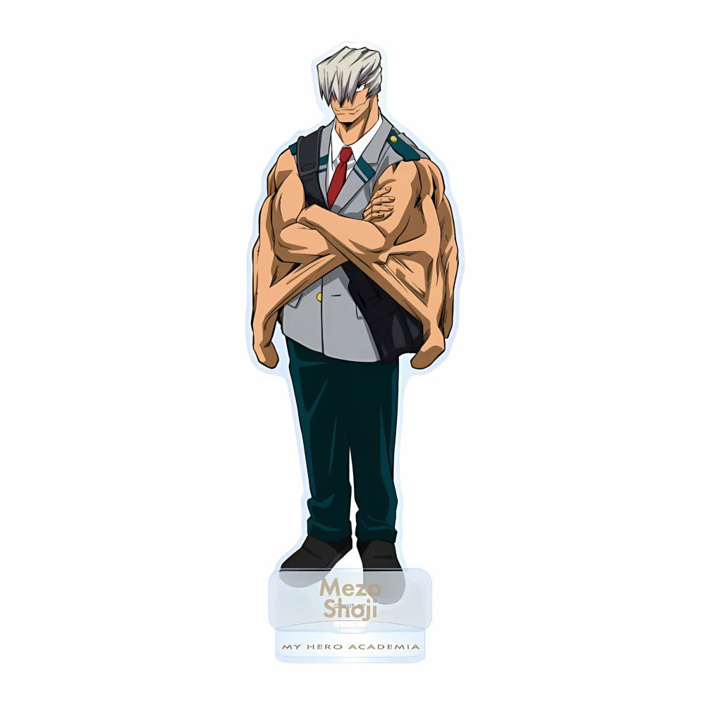 Anime My Hero Academia Acrylic Standee Keychain Izuku Midoriya School Uniform Ver Cartoon Figure Desktop Decor Fans Gift