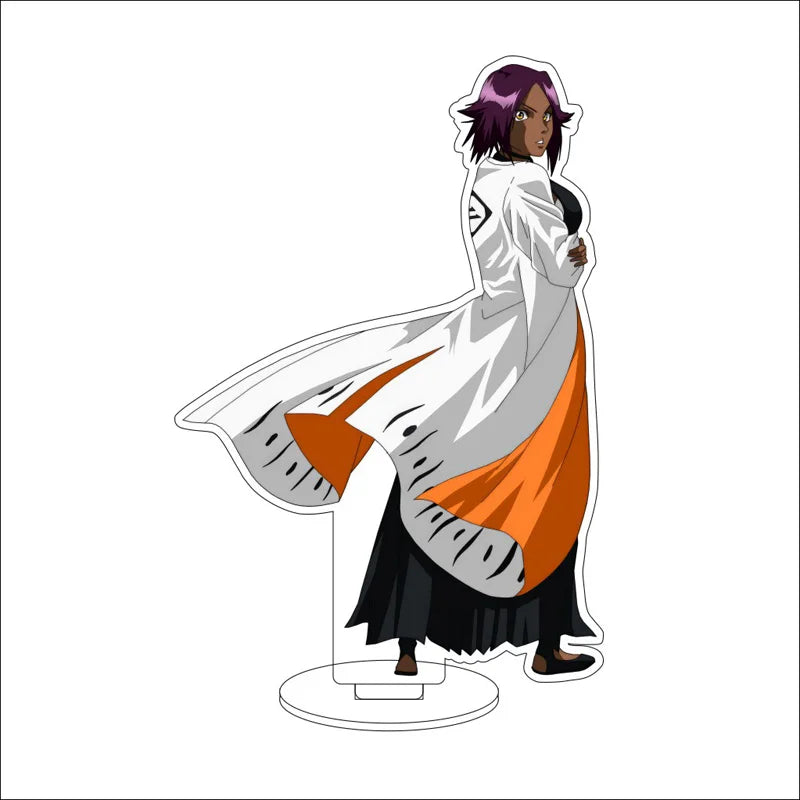 Anime BLEACH Acrylic Stand Ornaments Ogawa Michiru Kurosaki Isshin Kurosaki Yuzu Figure Stand Gifts