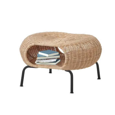 Joylive Leisure Chair Outdoor Garden Rattan Chair Rattan Sofa Single Sofa Chair for Living Room and Outdoor