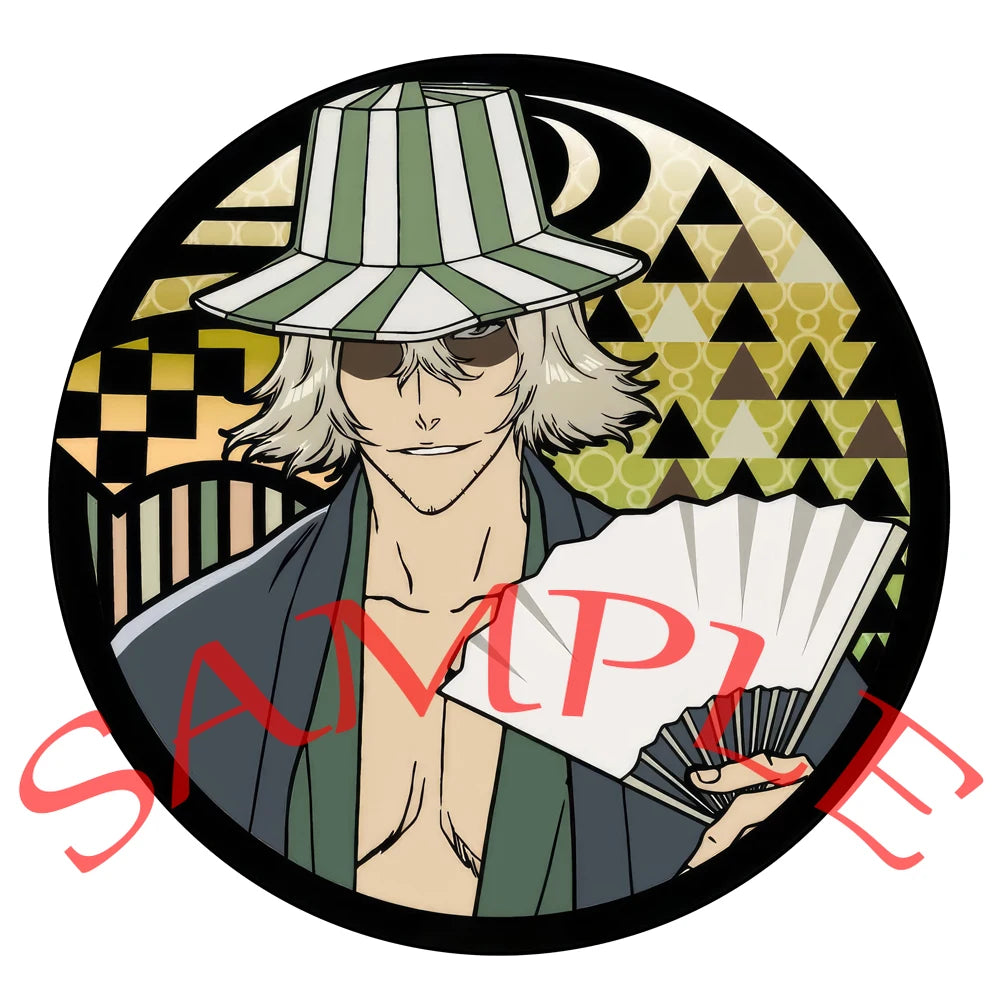 Anime BLEACH Cosplay Urahara Kisuke Ishida Uryuu Inoue Orihime Kuchiki Rukia Kurosaki Ichigo Cartoon Badge Christmas Gifts