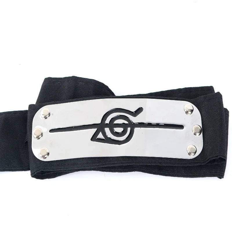 Anime Akatsuki Kakashi Uchiha Sasuke Headband Logo Cosplay Costume Accessories
