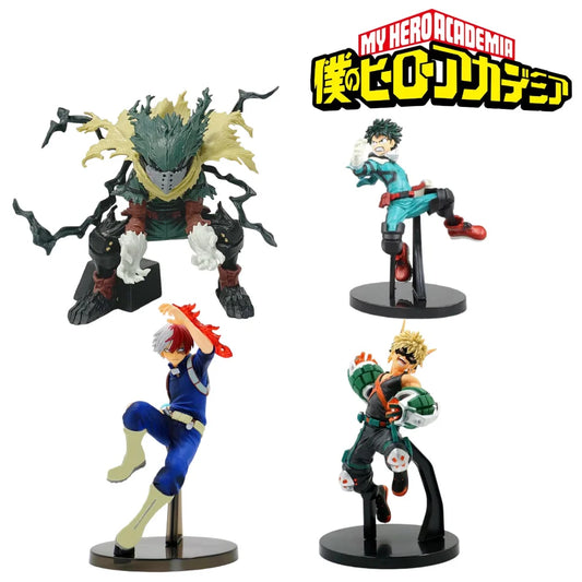 My Hero Academia Anime Figure Shoto Bakugou Boku Izuku Duke Pvc 11cm Action Figures Anime Character Gift Collection Series