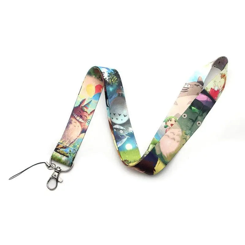 Anime Series Lanyard Neck Strap for Key ID Card Cell Phone Straps Badge Holder DIY Hanging Rope Keyrings Accessories Gifts