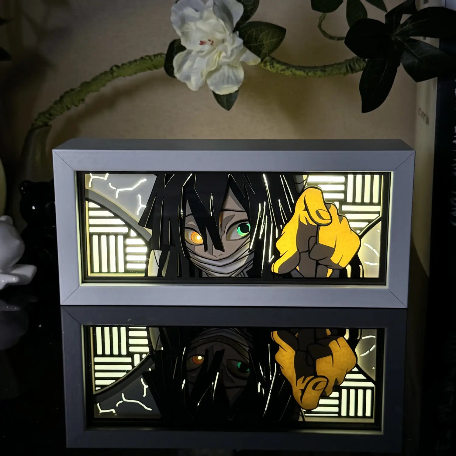 Anime 3D Paper Carved Lamp – LED Light Box