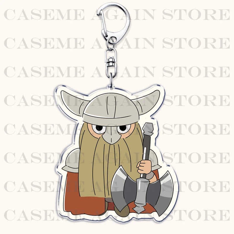 Popular Anime Frieren Beyond Journeys End Keychains for Accessories Bag Himmel Heiter Girl Keyrings Jewelry Fans Friends Gifts