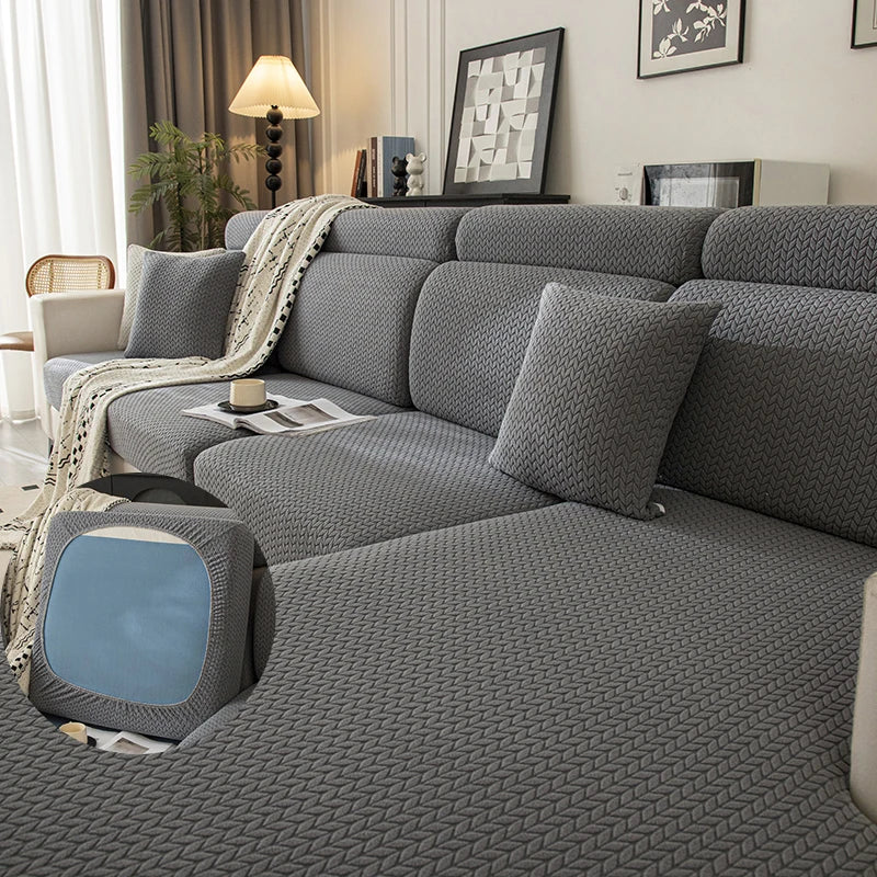 new string plush Sofa Cover Elastic Sofa Cushion Cover for Living Room Furniture Protector For Pets Removable Sofa Seat Cover