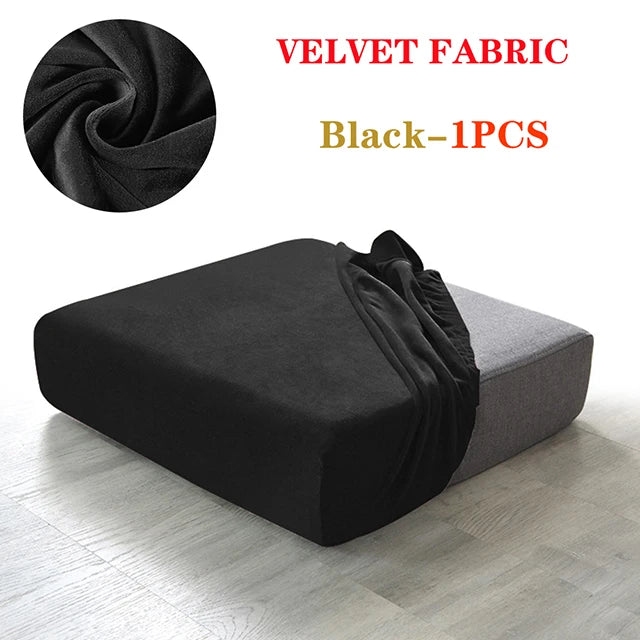 Super Velvet Sofa Cushion Cover Elastic Thick L Shape Corner Armchair Sofa Cover Slipcover Furniture Protector For Living Room