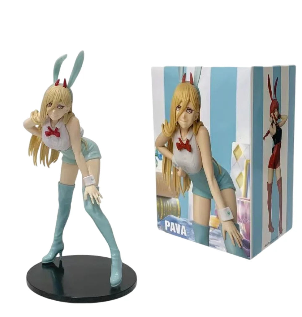 Furyu Kobeni Bunny Girl Anime Chainsaw Man Figurine Reze Action Figures PVC Collection Decoration Model Toys Birthday Gifts