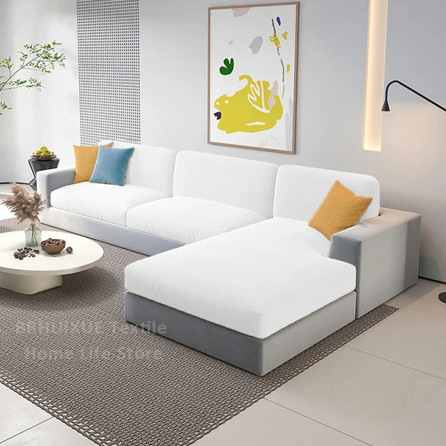 Super Soft Velvet Sofa Seat Cushion Cover Plain Color Stretch Thicken Sofa Cover Sectional Couch L Shape Corner Armchair Covers