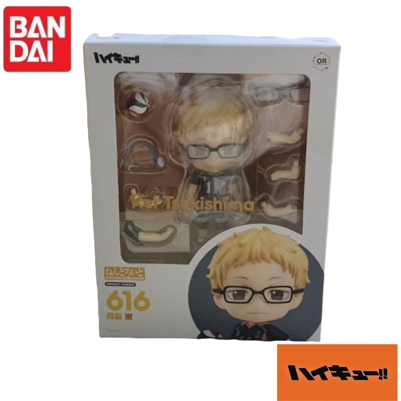 In Stock Original Bandai Gsc Nendoroid Haikyuu!! Shoyo Hinata Kageyama Tobio Kenma Kozume Q-Version Character Model