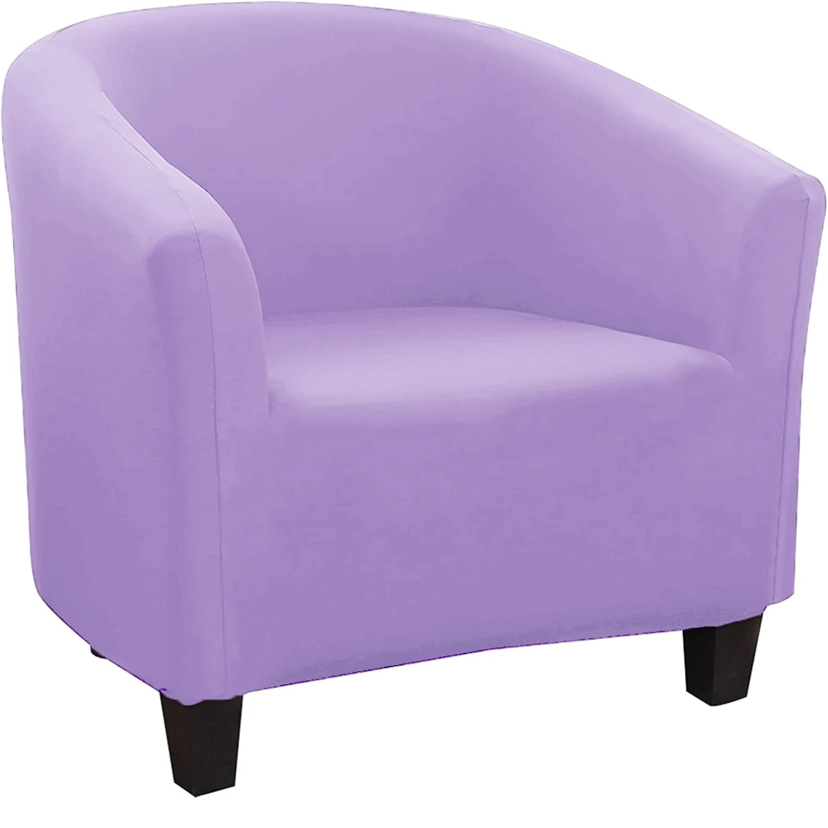 Stretch Club Chair Slipcover Spandex Barrel Chair Covers Printed Tub Living Room Armchair Covers Furniture Protector Sofa Cover