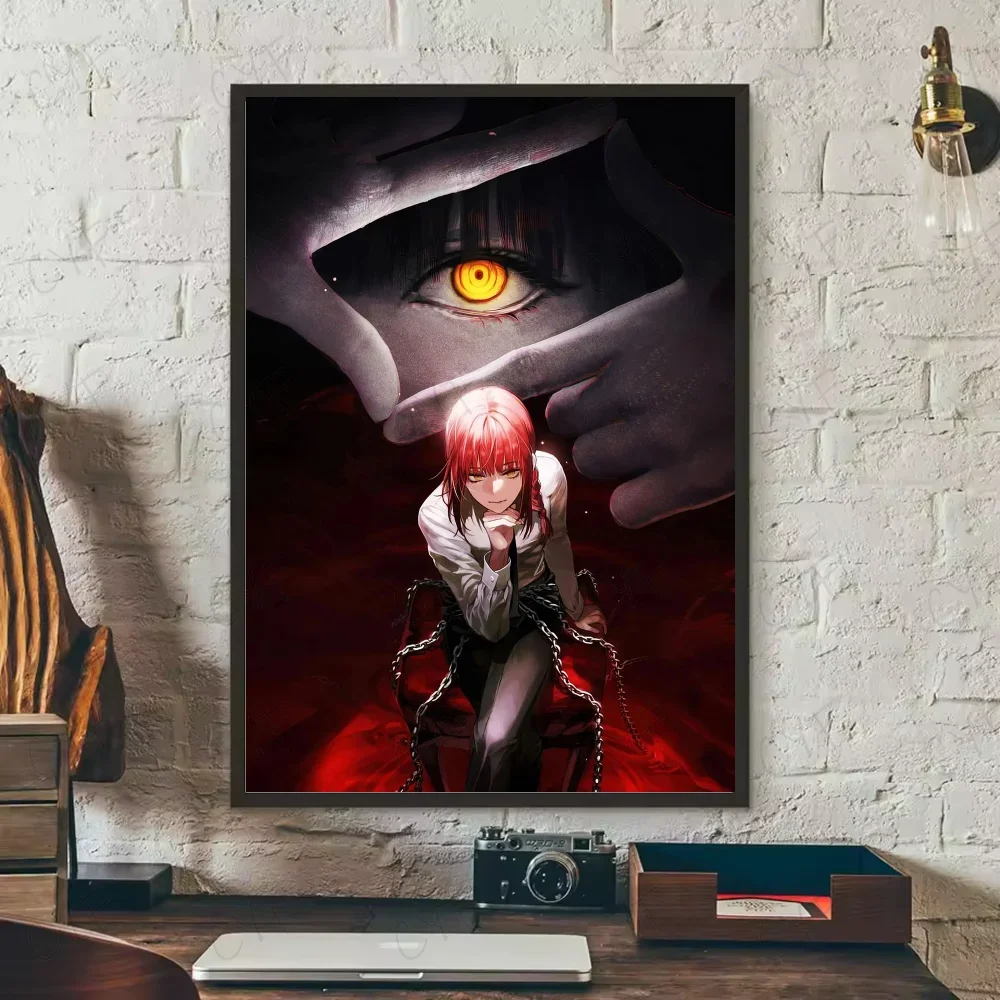 Anime Poster Art Wall Aesthetic Decoration Chainsaw Man Home Living Room Bedroom Bar Canvas Painting Wall Art Nordic Posters