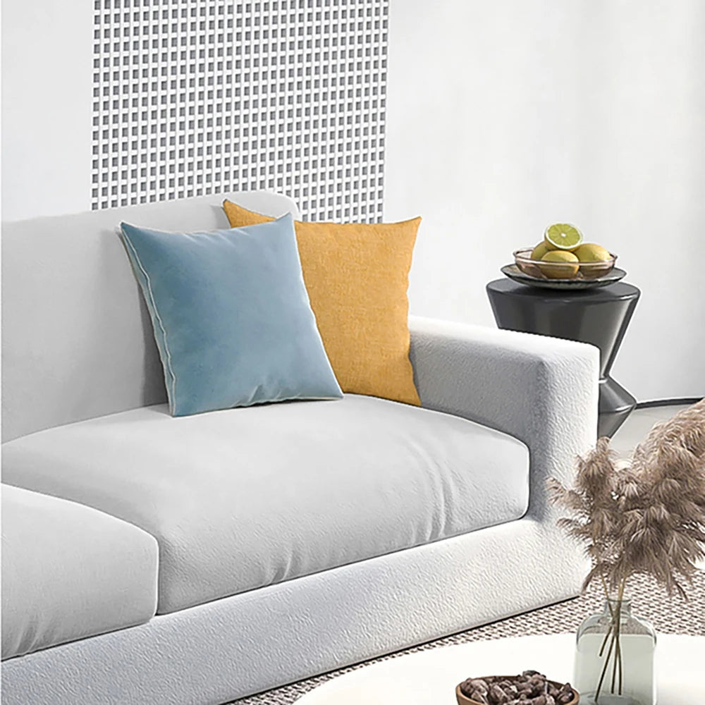 Anti-Dirt Velvet Sofa Cushion Slipcover Elastic Chair Seat Protector for Pets and Furniture Sofa Cover Living Room Bedroom Decor